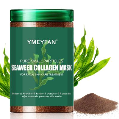 Pure Natural Seaweed Collagen Face Mask Powder, Fragrance-Free, Paraben-Free, Vegan Face Mask Skincare, Algae Seed Mask for Deep Hydrating Purify, Beauty Salon Spa Use for Jelly Mask (500G17.6oz)