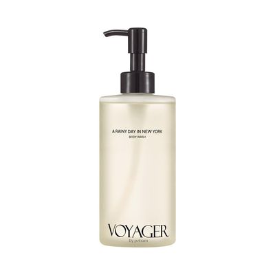 Pobam VOYAGER A Rainy day in New York Body Wash, Citrus with Basil, Woody Vetiver and Cloves, Forest Fresh Scent, 10.14 Fl. Oz.300ml