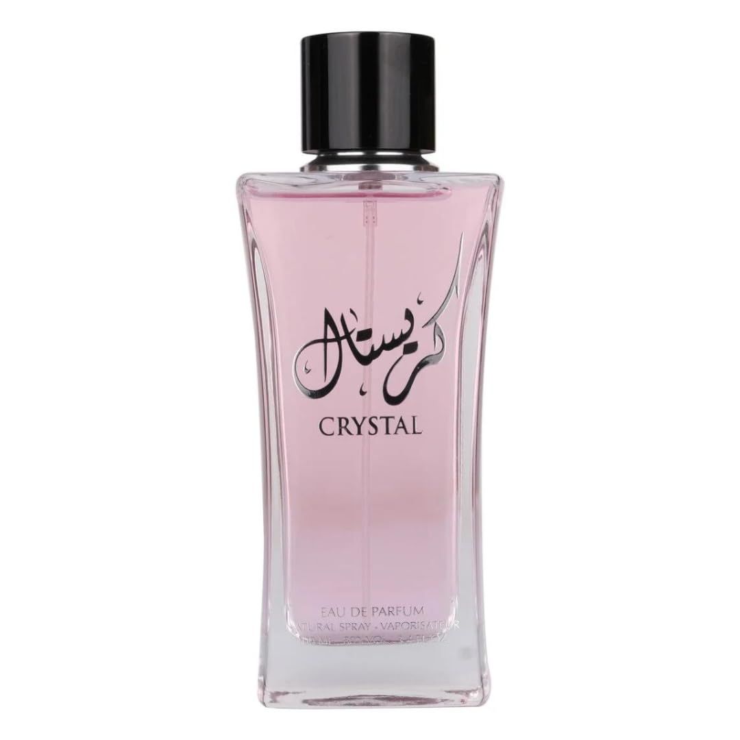Ard al Zaafaran Crystal Ahlaam Eau de Parfum Spray for Women, 3.4 Ounce