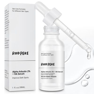 Alpha Arbutin 2 Serum For Dark Spots, Alpha Arbutin 2 Ha Serum For Acne, Fine Lines, 30 ML Hyaluronic Acid Serum With Niacinamide For Face, Shrink Pores, Anti Aging.