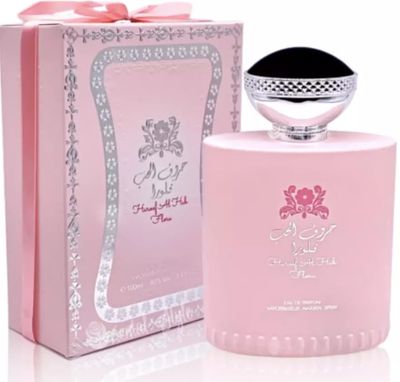Ard al Zaafaran Huroof Al Hub Flora for Women Eau de Parfum Spray, 3.4 Ounce