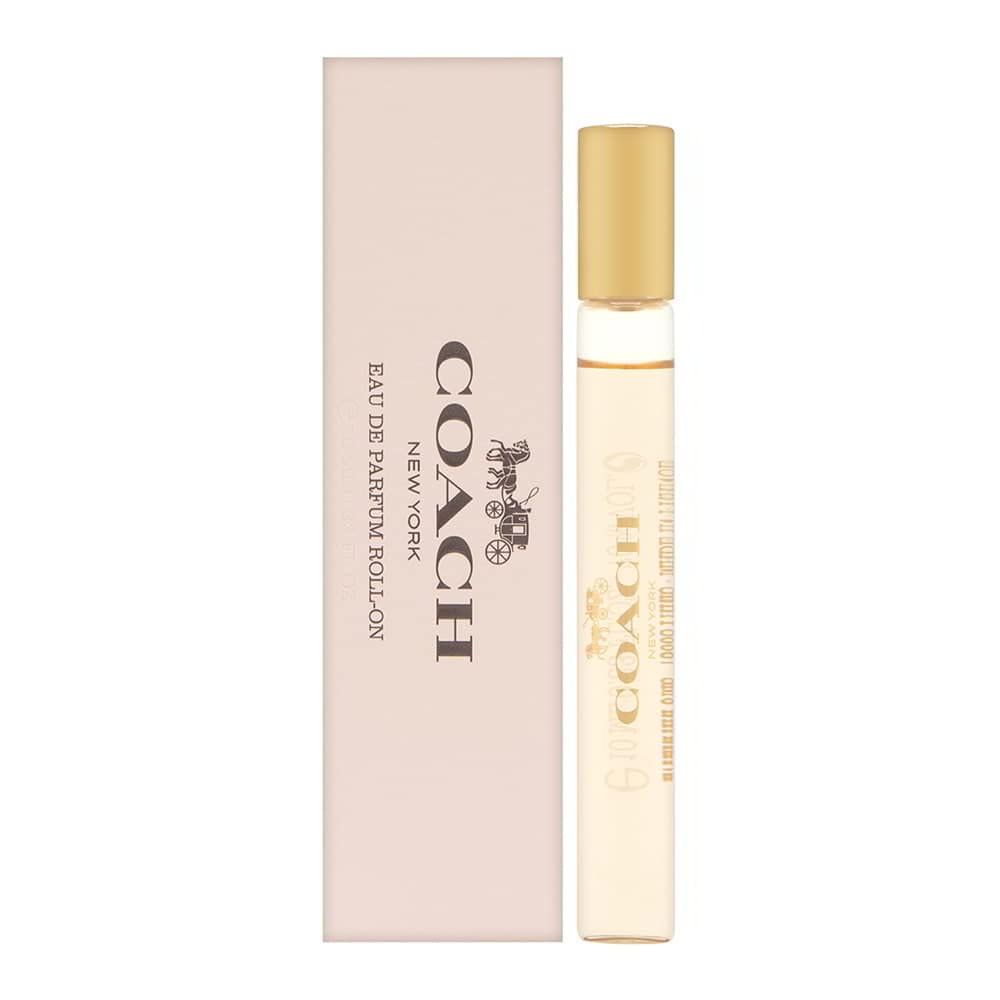 Coach Eau de Parfum Purse Spray - Long Lasting Fragrance with notes of Raspberry Leaves, Turkish Rose Suede Musks - Floral Fruity - 0.33 fl. oz.