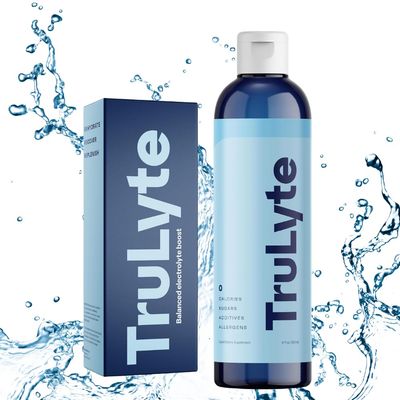 TruLyte Electrolyte Drops for Rapid Hydration Immune Support Electrolyte Concentrate NO Calories NO Sugar 3X The Hydration Flavorless Electrolyte 48 Servings Vegan Keto Friendly