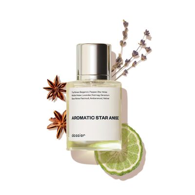 Dossier - Aromatic Star Anise - Eau de Parfum - Inspired by D.Sauvage - Perfume Luxury - Pure Infused - For Men - Fragrance 3.4 Fl 0z (Spray 100ml)