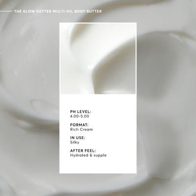 Naturium The Glow Getter Whipped Multi-Oil Body Butter, Firming Cream Body Moisturizer with Shea Butter, 7.7 fl oz