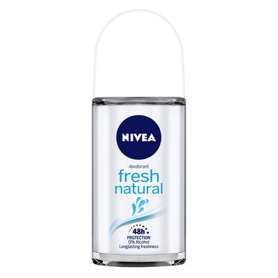 Nivea Fresh Natural Roll On, 50Ml