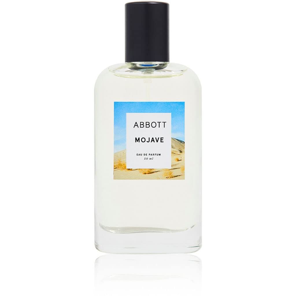 Abbott Mojave Eau de Parfum - Clean Perfume for Men Women, Rich Notes of Bergamot, Black Pepper Tobacco Leaf, Long Lasting, Vegan, Paraben-Free, Cruelty-Free, 50ml