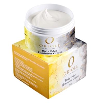 ORIOLE BODY CARE PRODUCTS, Body Odor Eliminator for Women, Neutral Fragrance Deodorant Cream Sensitive Skin, Removes Bad Under Arm and Armpit Odor, Hyperhidrosis, 50g