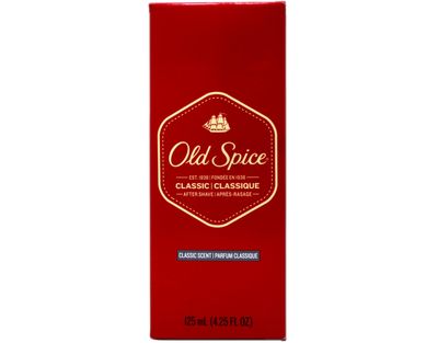 Old Spice Classic After Shave 4.25 Ounce (125ml) (2 Pack)