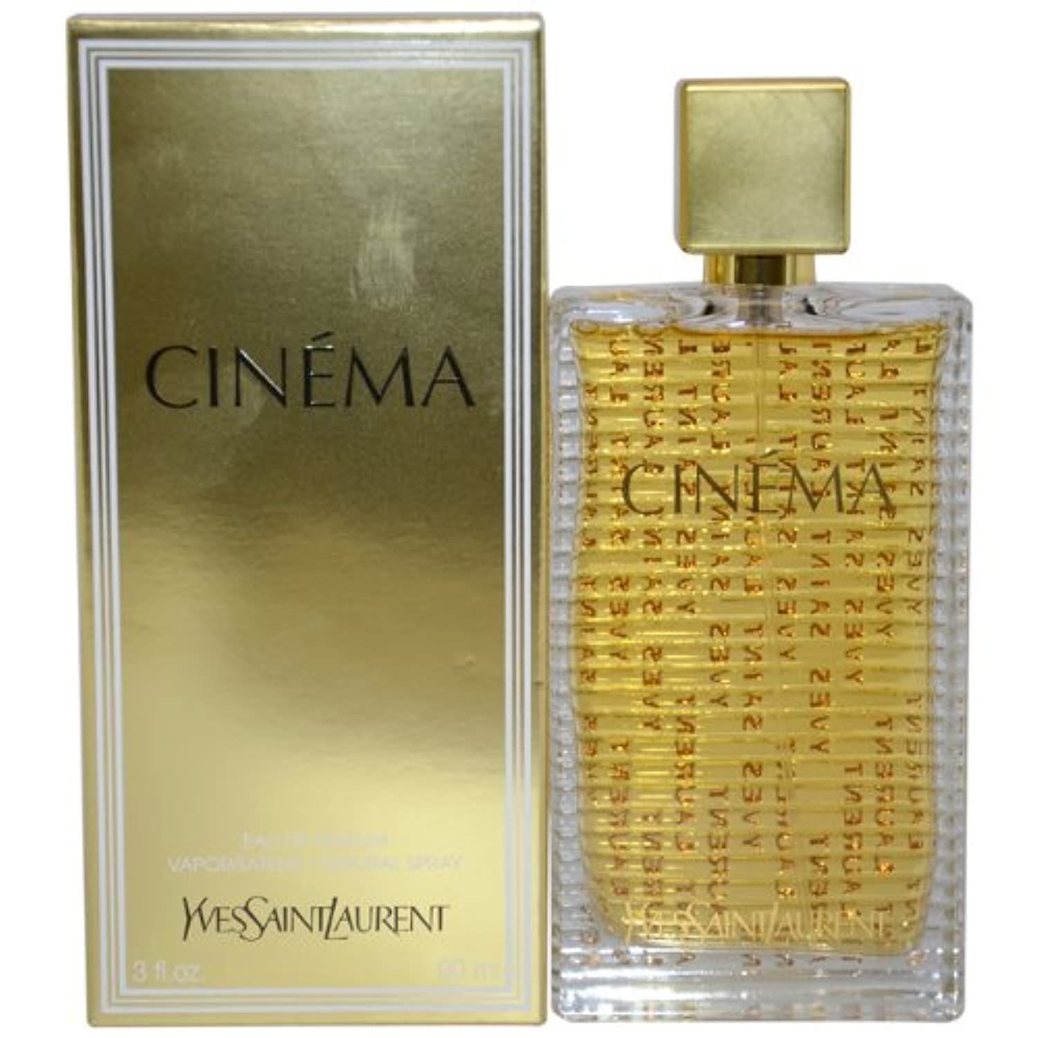 Yves Saint Laurent Cinema Eau De Parfum Spray for Women, 3 Ounce