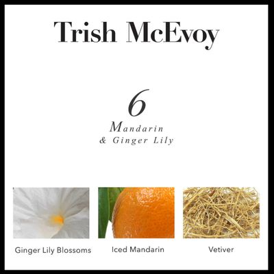 Trish McEvoy N 6 Mandarin and Ginger Lily Eau de Toilette 50ml 1.7 fl oz.