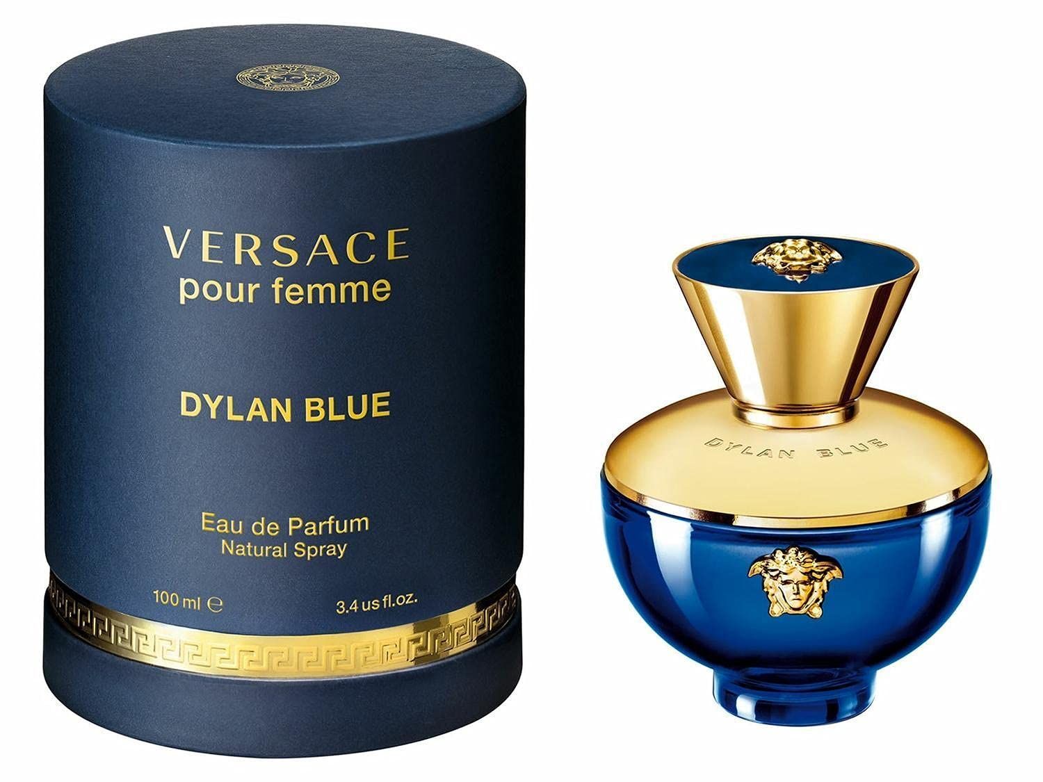 Versace Pour Femme Dylan Blue Eau De Parfum Spray (Tester) 3.4 oz Women