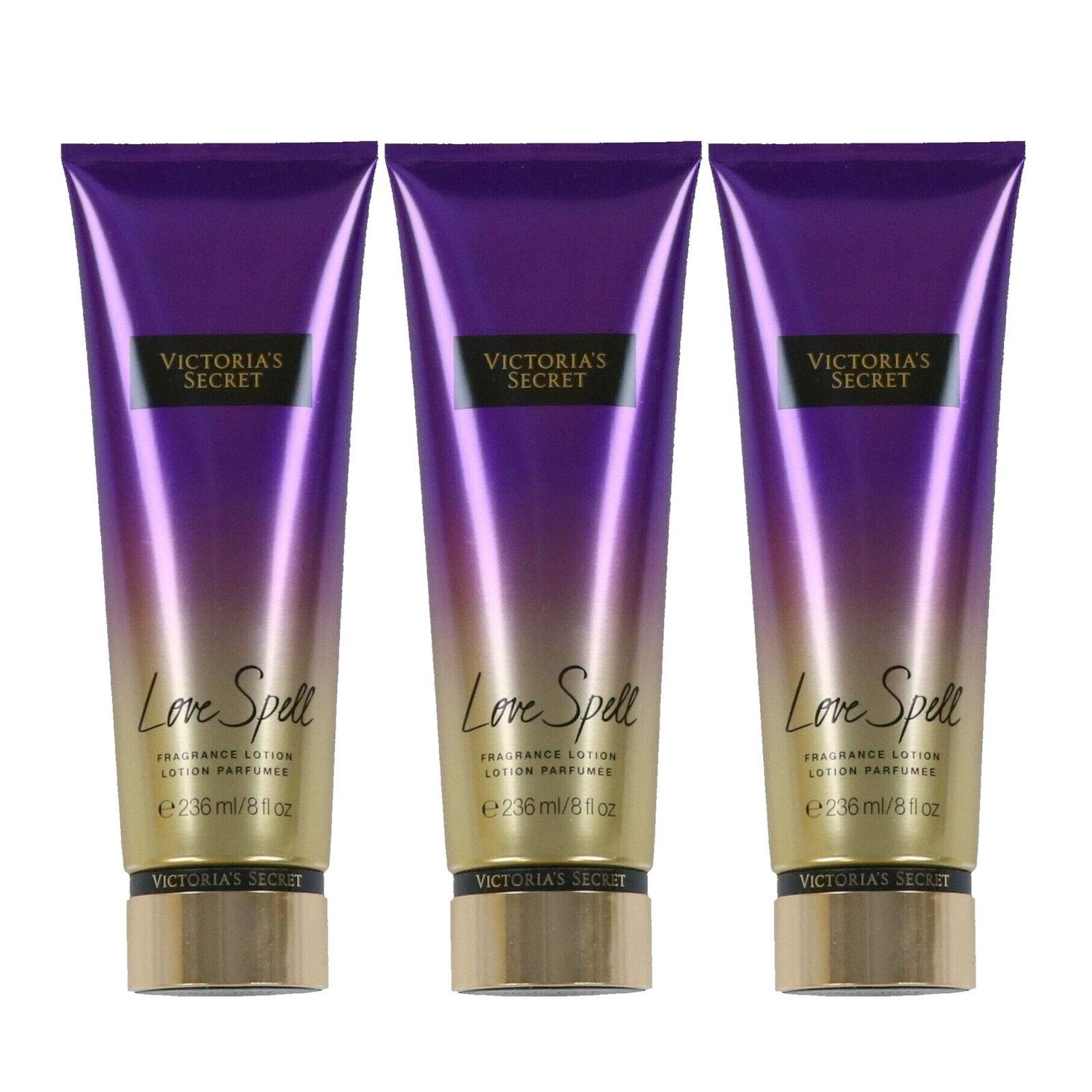 Victoria&#39;s Secret Love Spell Fragrance Lotion Lot Of 3