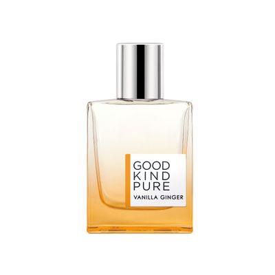 Good Kind Pure Vanilla Ginger Eau de Toilette Spray - Energizing, Gourmand Fragrance - A blend of Casablanca Lily Warm Vanilla - Clean, Vegan, Long-Lasting Formula - 1.0 Fl Oz