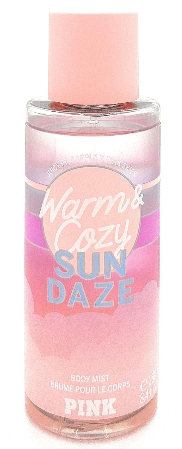 Victoria&#39;s Secret Pink Body Mist Warm Cozy Sun Daze 8.4 Fl Oz