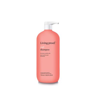 Living Proof Curl Shampoo, for Wavy, Curly, and Coily Hair, Strengthens and Defines Curls, 24 oz