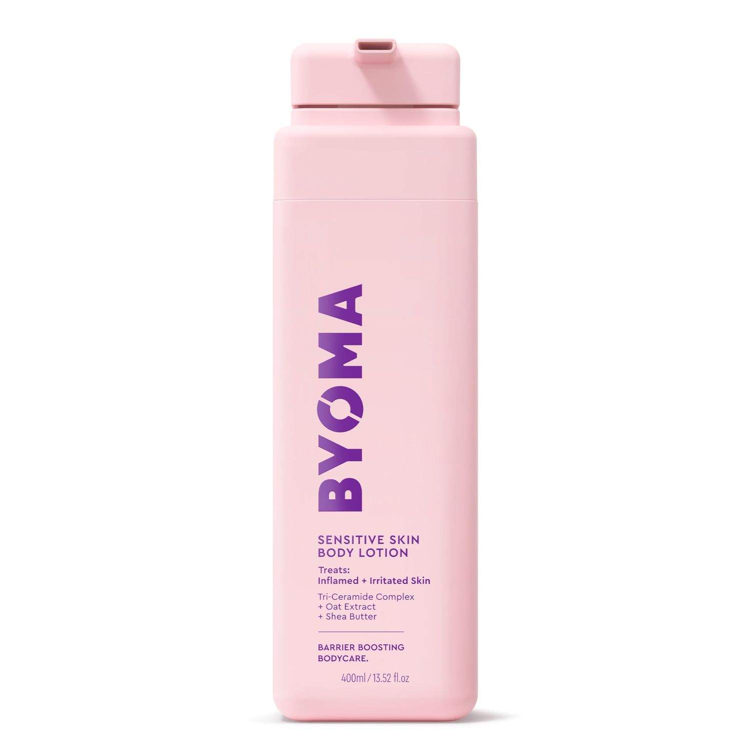 BYOMA Sensitive Body Lotion - For Dry, Irritated Skin - Fragrance-Free Moisturizer with Colloidal Oat Shea Butter - Soothes Relieves Itching - Skin Barrier Support - 16.9 fl oz