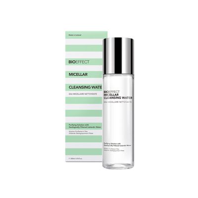 Bioeffect Micellar Cleansing Water, Make-up Remover and Hydrating Facial Cleanser of Icelandic Geo-Thermal Mineral Lava Water Plant-Based Humectants, Fragrance-Free Luxury Face Wash
