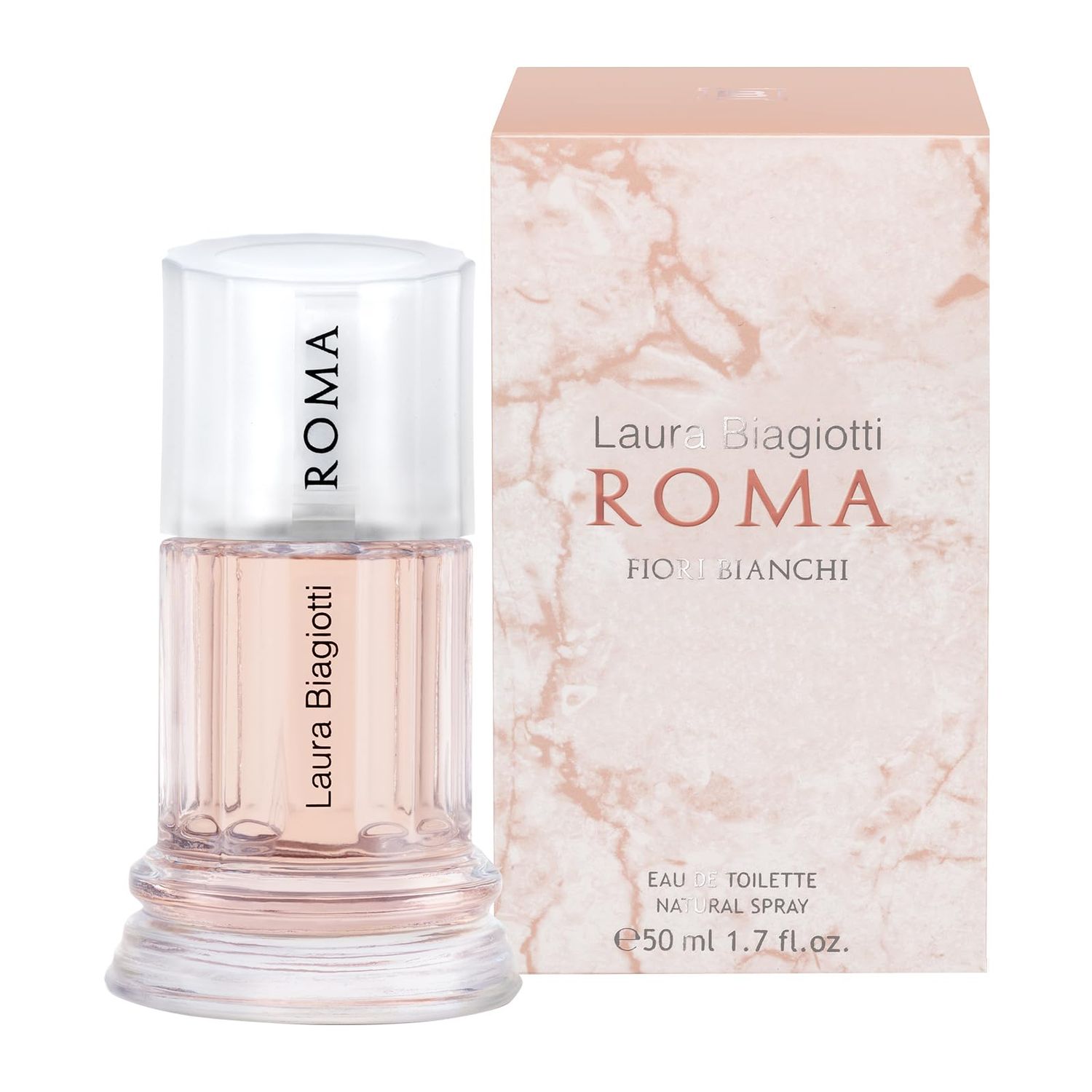 Laura Biagiotti Roma Fiori Bianchi For Women 1.7 oz EDT Spray
