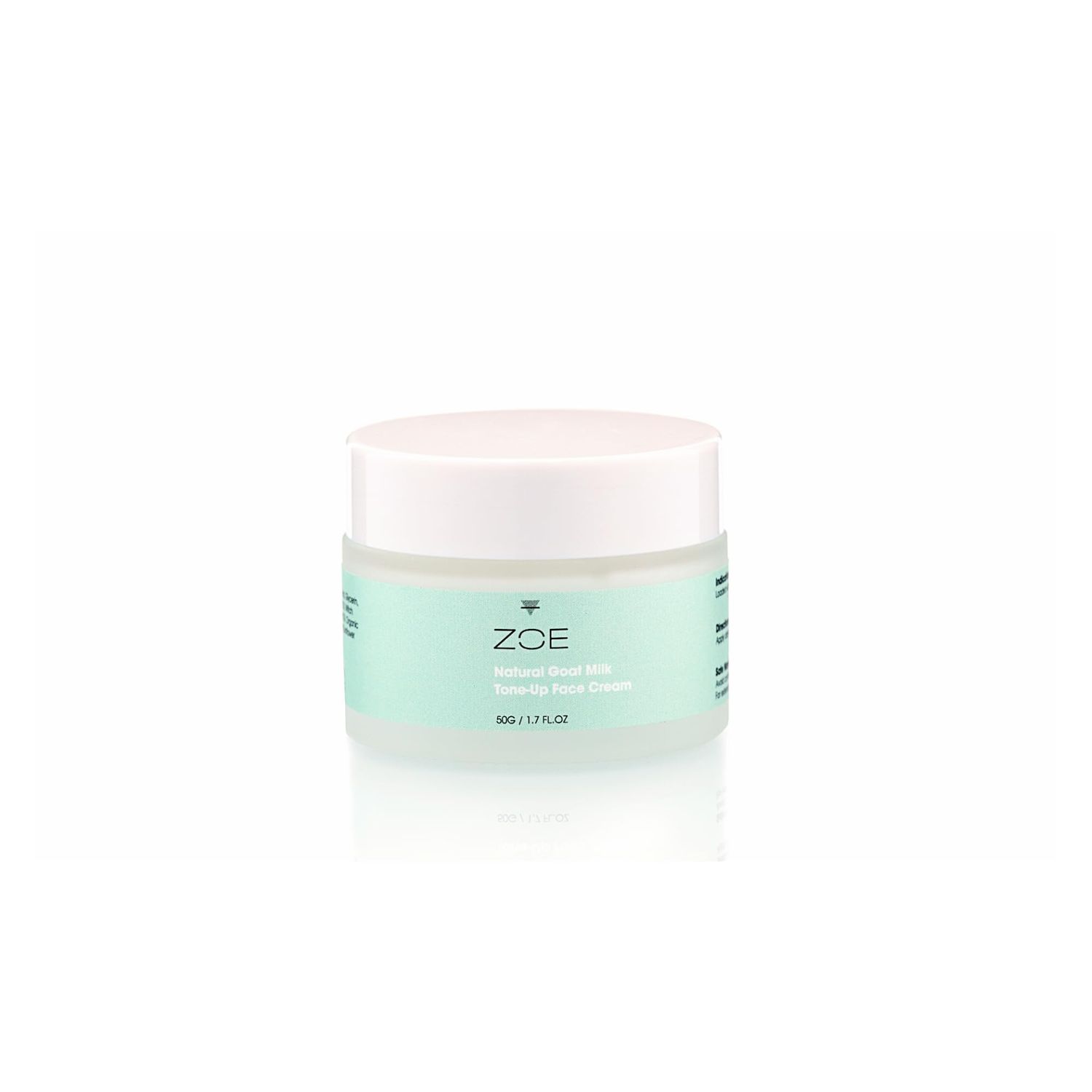 ZOE Skincare - Natural GOAT MILK Face Cream - Rejuvenating Organic Face Moisturizer - Deeply Hydrating Face Lotion - Cruelty and Fragrance Free