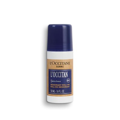 L&#39;OCCITANE L&#39;Occitan Roll-on Deodorant Reduce Body Odor, Fresh Lavender Fragrance, Without Alcohol and Aluminum Salts