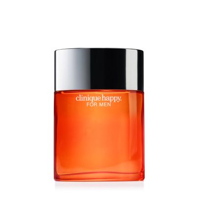 Clinique Happy For Men Eau de Toilette Cologne Spray Notes of Kaffir Lime Mandarin, 3.4 Fl Oz