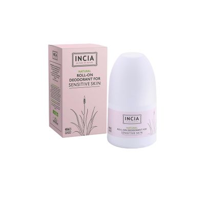 Incia, Natural Deodorant Vegan Aluminum Free Deodorant for Men and Women Fresh Cruelty Free, Paraben Free, Natural Fragrance (Sensetive, Pack of 1)