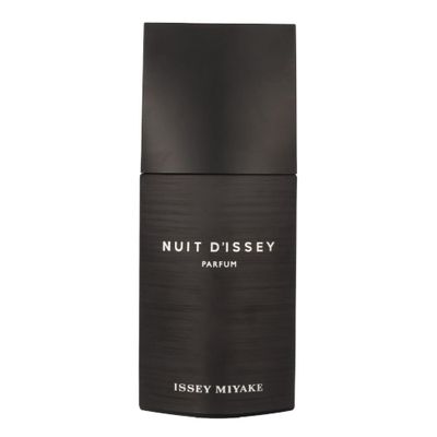 Issey Miyake Nuit d&#39;Issey Parfum Spray - Fragrance for Men - Leathery, Woody, Intense - With Notes of Grapefruit, Vanilla, Tonka Bean Leather Accord - 4.2 oz