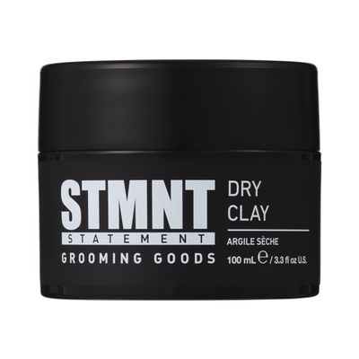 STMNT Grooming Goods Dry Clay, 3.38 oz Extra Matte Finish Super Strong Control Easy to Wash Out