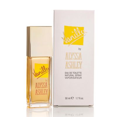 Alyssa Ashley Vanilla - Women Perfume with Caramel and Musk - Vanilla Perfume for Romantic Moments - Elegant Perfumes for Women - 1.7 oz EDT Spray