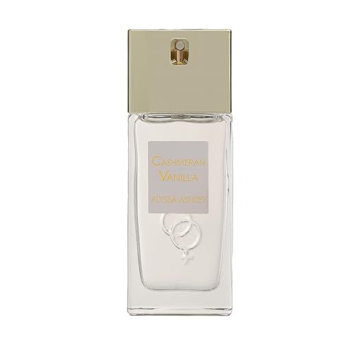 Alyssa Ashley Cashmeran Vanilla - Vanilla Perfume with White Amber, Patchouli, Salted Caramel, Musk - Elegant Perfumes for Women - 1.01 oz EDP Spray