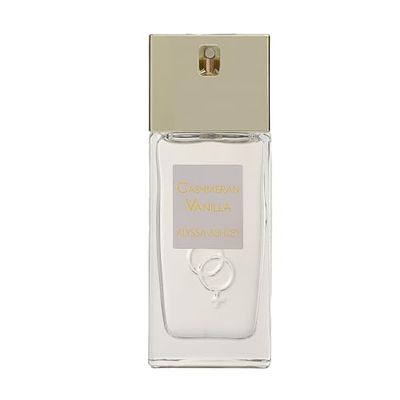 Alyssa Ashley Cashmeran Vanilla - Vanilla Perfume with White Amber, Patchouli, Salted Caramel, Musk - Elegant Perfumes for Women - 1.01 oz EDP Spray