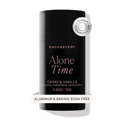 Each Every Aluminum Free Deodorant for Men Women, Cedar Vanilla - All Natural Deodorant for Sensitive Skin, EWG Verified - Clean, Baking Soda Free, Plant-Based Fragrance - 2.5oz