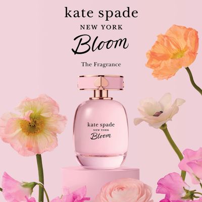 kate spade new york Bloom Eau de Toilette Purse Spray - Long Lasting Fragrance with notes of Granny Smith Apple, Orange, and White Camelia - Floral Musky - 0.33 fl. oz.