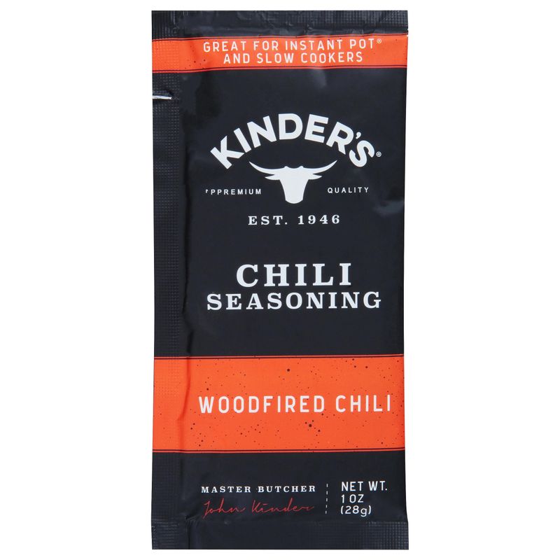 Kinder&#39;s, Woodfired Chili Chili Seasoning, 1 Ounce