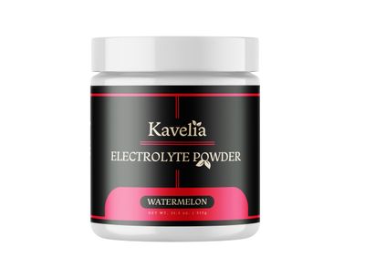 Kavelia Ultra Premium Electrolyte Powder Keto Diet - Essential Minerals, Including Calcium, Magnesium, and Potassium, with Vitamins C, D3, and K2 (Regular, Watermelon)