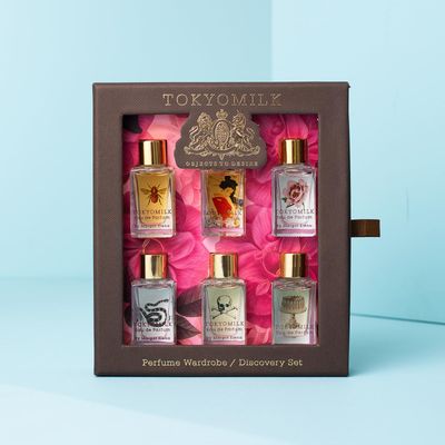 TOKYOMILK Eau de Parfum Discovery Set, 6 Fragrances in 0.23 fl. oz. Bottles - Perfume for Women, Mini Perfume Set, Perfume Sampler Set, Womens Perfume Gift Set, Sample Size Perfumes