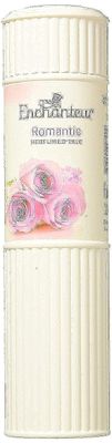 Enchanteur Romantic ,Body Perfumed Talc 200 G. (7.05 Oz) ,The exotic sensual fragrance of Bulgarian Rose and White Jasmine