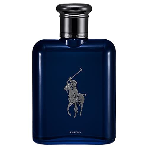 RALPH LAUREN FRAGRANCES Polo Blue - Parfum - Men&#39;s Cologne - Aquatic Fresh - With Citrus, Oakwood, and Vetiver - Intense Fragrance - 4.2 Fl Oz