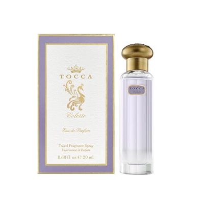 Tocca Women&#39;s Perfume, Colette Fragrance, 0.68 oz. (20 ml) - Warm Floral, Bergamot, Sandalwood, Pink Peppercorn