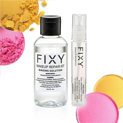 FIXY Makeup Repair Spray - 4oz Solution to Restore Pressed Powders, Eyeshadow, Blush, Bronzer Highlighter Vegan, Fragrance-Free, Paraben-Free Ideal for Makeup Artists Eco-Conscious Beauty