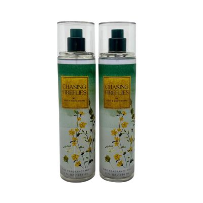 Bath Body Works Chasing Fireflies Fine Fragrance Mist 8 fl oz - Pack of 2