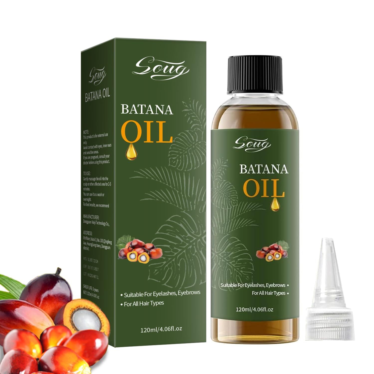 Batana Natural Hair Growth Oil,Rich In Essential Nutrients Batana Oil for Hair Growth, 100 Pure Natural - For Thicker Stronger HairThickness, Strength, and Repair