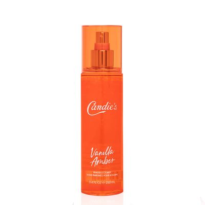 CANDIE&#39;S Vanilla Amber Fragrance Mist, Perfume Spray for Women with Notes of Starfruit, Lemon, Vanilla, Amber, Fruity Women&#39;s Fragrances 8.4 fl oz
