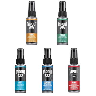 TAPOUT Body Spray for Men 5 Piece Set 1.5 Fl Oz