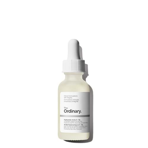 The Ordinary Hyaluronic Acid 2 B5 (with Ceramides), Multi-Depth Hydration Serum for Plumper, Smoother Skin, 1 Fl Oz
