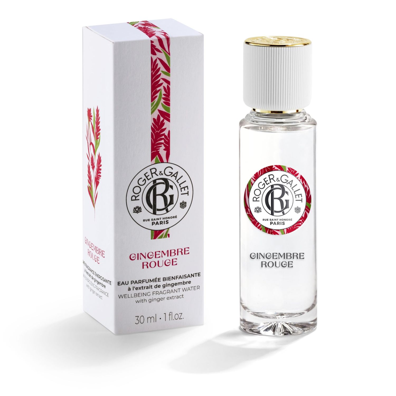 ROGER GALLET Fragrant Water Body Spray for Women Gingembre Rouge - Red Ginger 1 oz