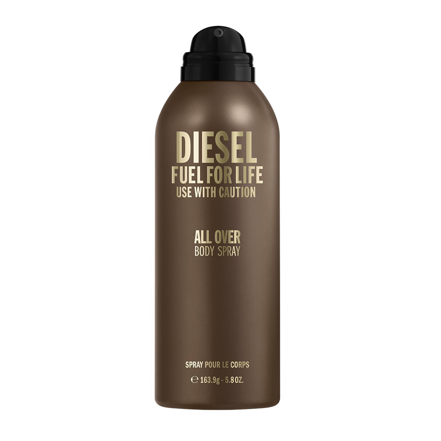 DIESEL Fuel For Life - Body Spray for Men - Woody, Ambery - With Notes of Anise, Lavender Woody Amber 6.76 Fl.Oz.