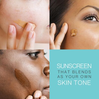 SPF20 Tinted Mineral Sunscreen by LASPA Broad Spectrum UVA UVB Protection Non-Comedogenic Fragrance-Free Hypoallergenic Matte Finish, 5 Shades For All Skin Tones (Rich Brown) 1.07oz
