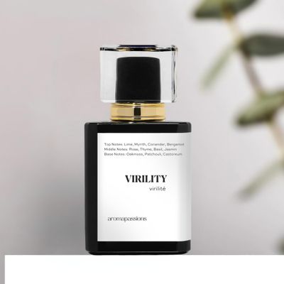 aromapassions VIRILITY Inspired by CHNL ANTAEUS Extrait De Parfum Long Lasting Pheromone Perfume for Men 30 ml 1 Fl Oz